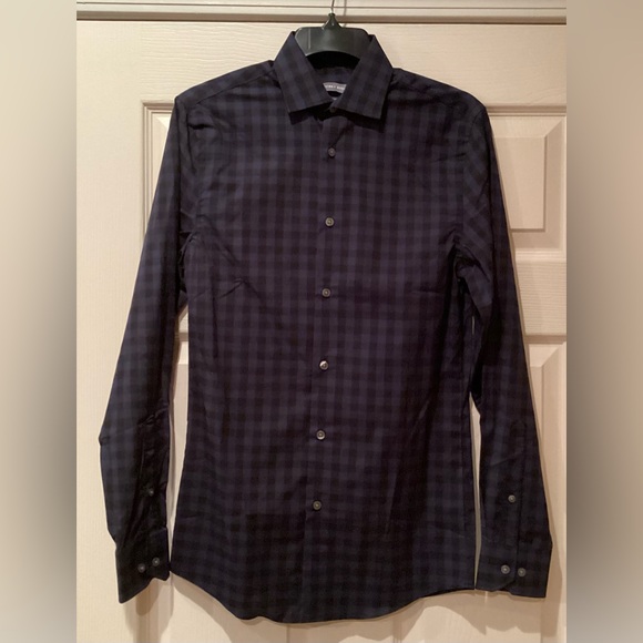 Mens Geoffrey Beene Long Sleeve Slim Fit shirt XS - Picture 1 of 5